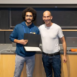 Congratulations to Moamen for winning the Distinguished Postdoc Service Award at the Molecular Biology Retreat! (October 2022)