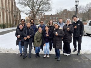 Lab outing to celebrate Moamen's paper acceptance! 13 February 2025